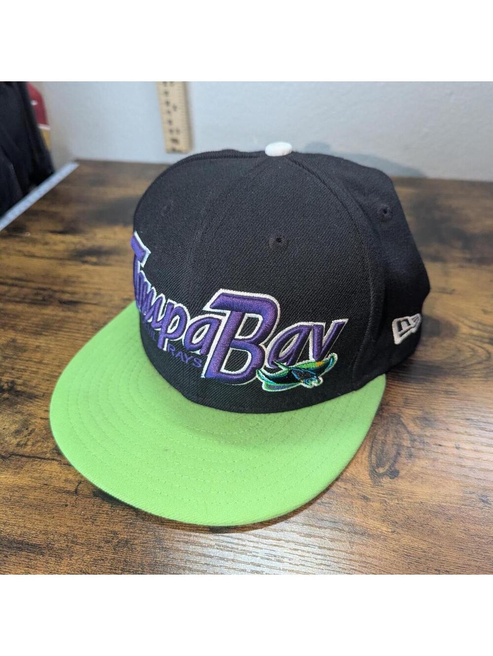 New Era Tampa Bay Devil Rays Cooperstown 9FIFTY Snapback Hat Green Brim